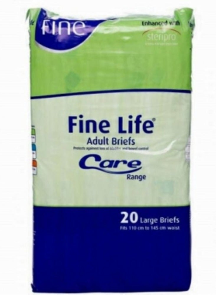 فاين لايف حفاظات فاين لايف للكبار 20 حفاضة كبير - Image 2